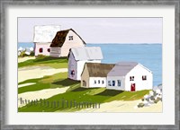 Framed Cottages By The Sea