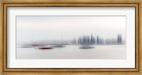 Framed Boats in the Harbour