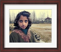 Framed Kashmiri girl