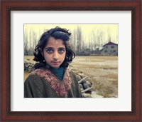 Framed Kashmiri girl
