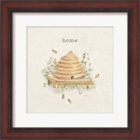 Framed Garden Bees