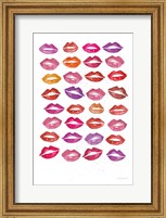 Framed Kiss Me Quick No Words