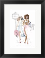 Framed Paris Girlfriends IV Pastel