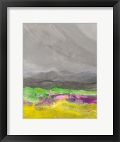 Golden Valley I Framed Print