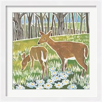 Framed Wild Woodland IV