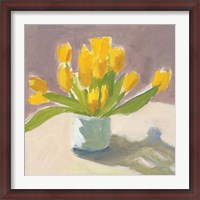 Framed Sunny Tulips