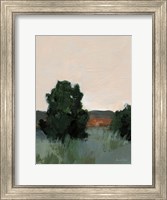 Framed Desert Green