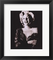 Framed Marilyn Monroe - dark portrait