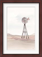 Framed Windmill Landscape IV