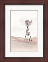 Framed Windmill Landscape IV