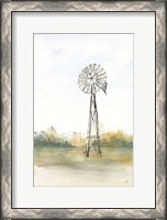 Framed Windmill Landscape II