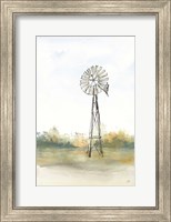 Framed Windmill Landscape II