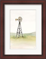 Framed Windmill Landscape I