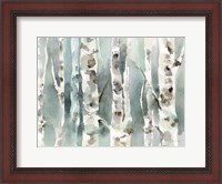 Framed Winter Birches v2