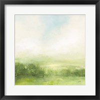 Fields of Green I Framed Print