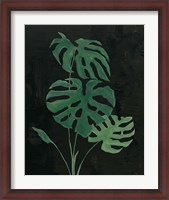 Framed Palm Botanical I Black