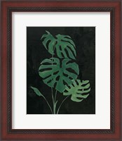 Framed Palm Botanical I Black