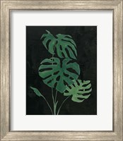 Framed Palm Botanical I Black