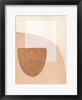 Sandy Balance III Framed Print