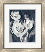 Framed White Fairy Tale Floral II
