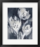 White Fairy Tale Floral I Framed Print