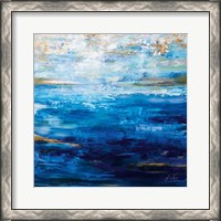 Framed Deep Blue