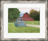 Framed Vintage Truck