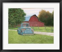 Framed Vintage Truck