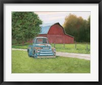 Framed Vintage Truck