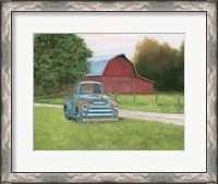 Framed Vintage Truck