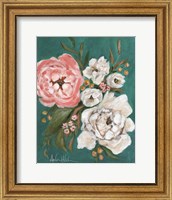 Framed Spring Blossoms and Peonies