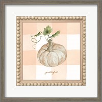Framed Grateful Pumpkin