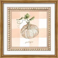 Framed Grateful Pumpkin