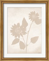 Framed Floral Silhouette III