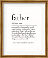 Framed Father Definition 1