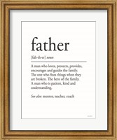 Framed Father Definition 2
