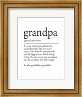 Framed Grandpa Definition 1