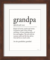 Framed Grandpa Definition 2