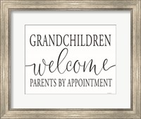 Framed Grandchildren Welcome
