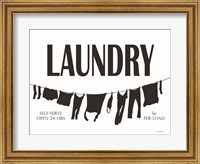 Framed Laundry Clothesline