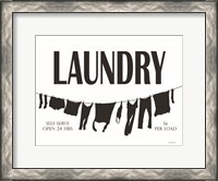 Framed Laundry Clothesline