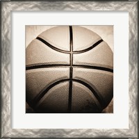 Framed Vintage Basketball