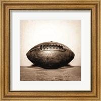 Framed Vintage Football