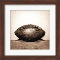 Framed Vintage Football