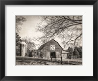 Framed At Home in the Barn