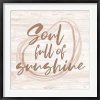 Framed Soul Full of Sunshine