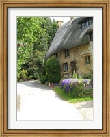 Framed English Cottage