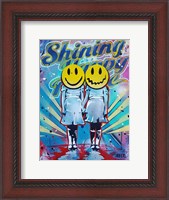 Framed Shining Happy People