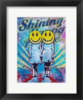 Framed Shining Happy People