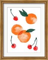 Framed California Fruit